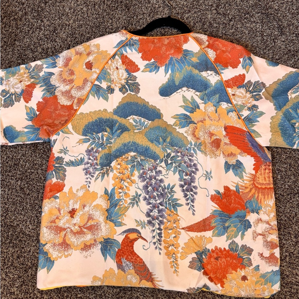 Fashion Classic Collection Tapestry Layering Kimono Asian Inspired NWT Size M/L - Picture 14 of 15
